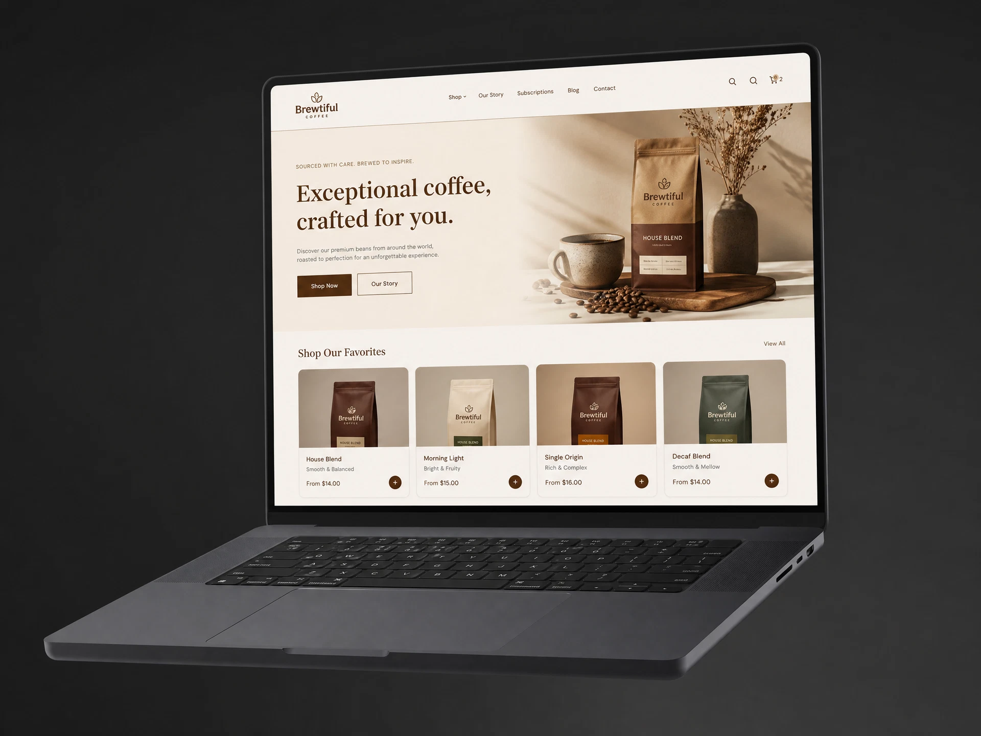 Brew & Co. Coffee Shop